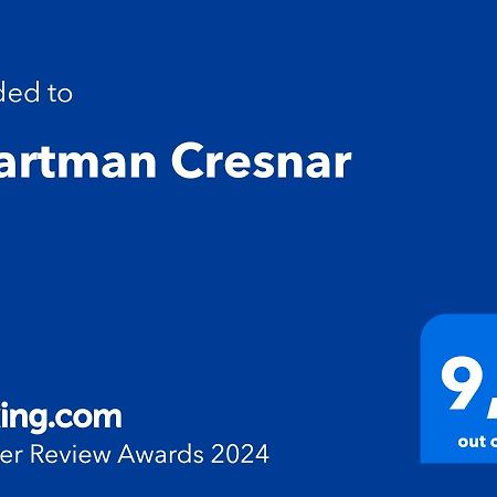 Apartman Cresnar 자그레브 외부 사진